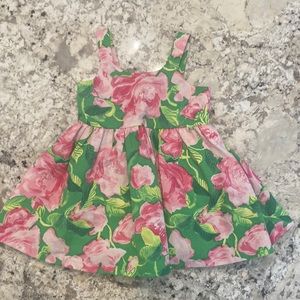 Janie and Jack Baby Floral Dress-Never worn